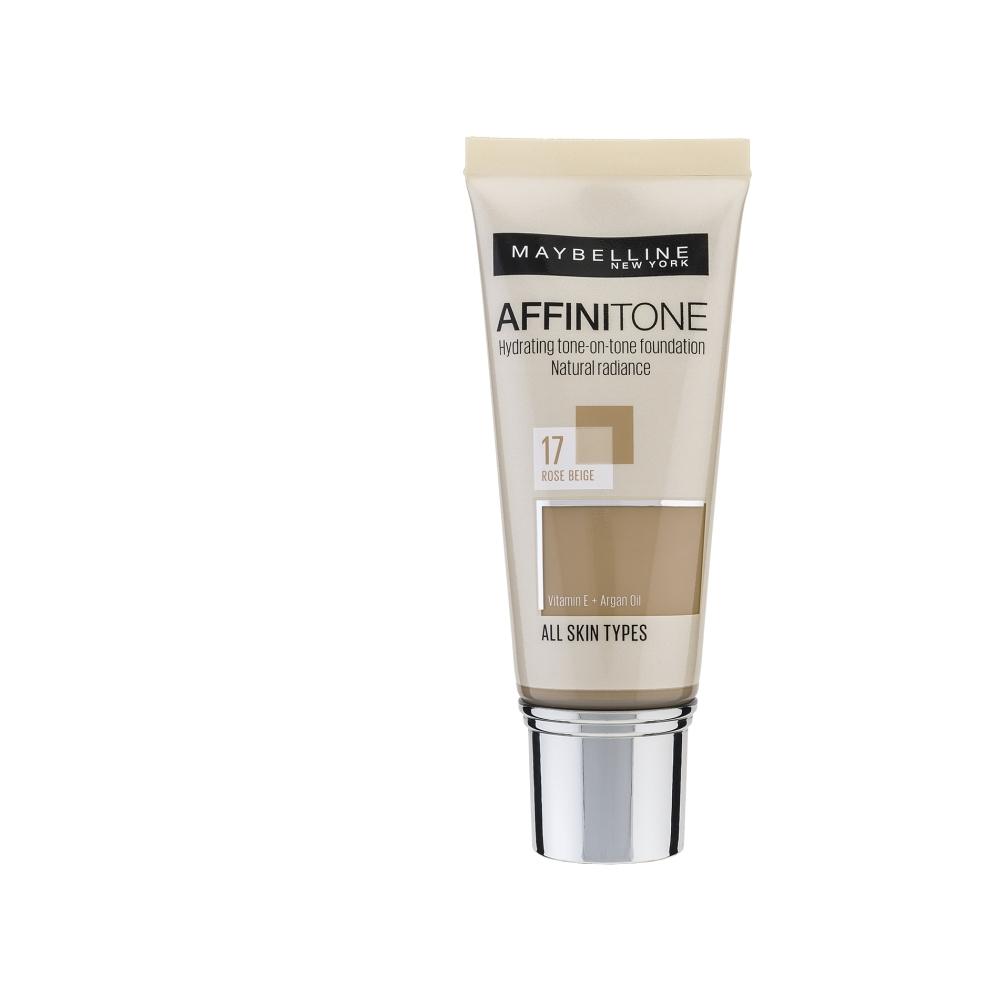 Maybelline FACE AFFINITONE Фон дьо тен  17 ROSE BEIGE